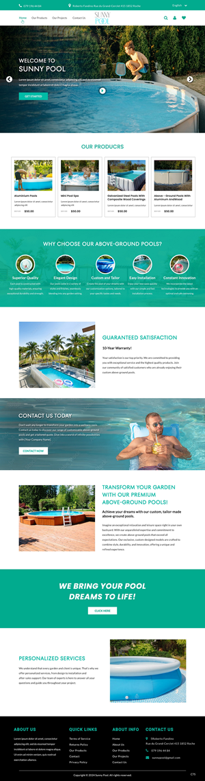 Design Shopify par pb pour Loan Fandino | Design : #33296781
