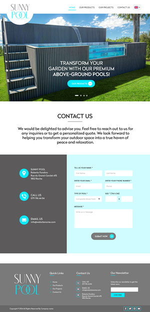 Shopify Design by Creations Box 2015 for Loan Fandino | Design: #33423391