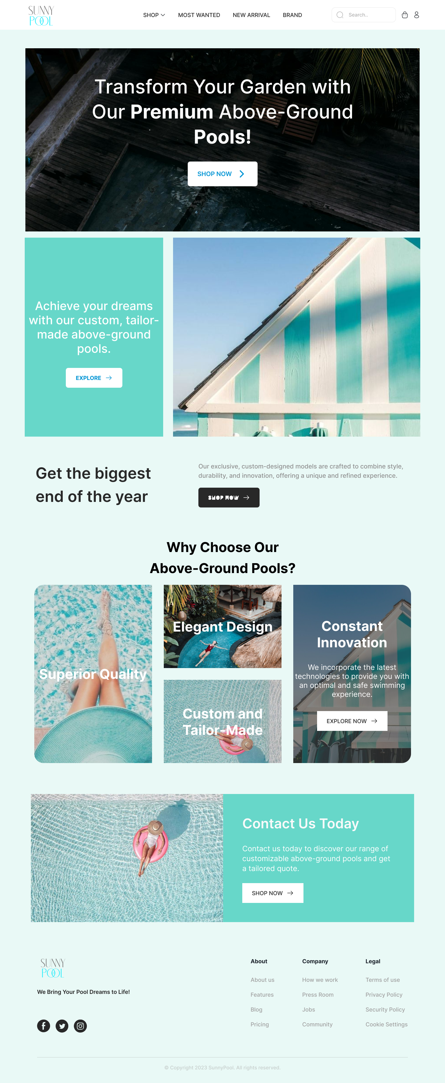 Shopify Design by Taufik H for Loan Fandino | Design #33322465