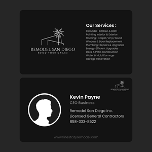 Business Card Design by dr_999