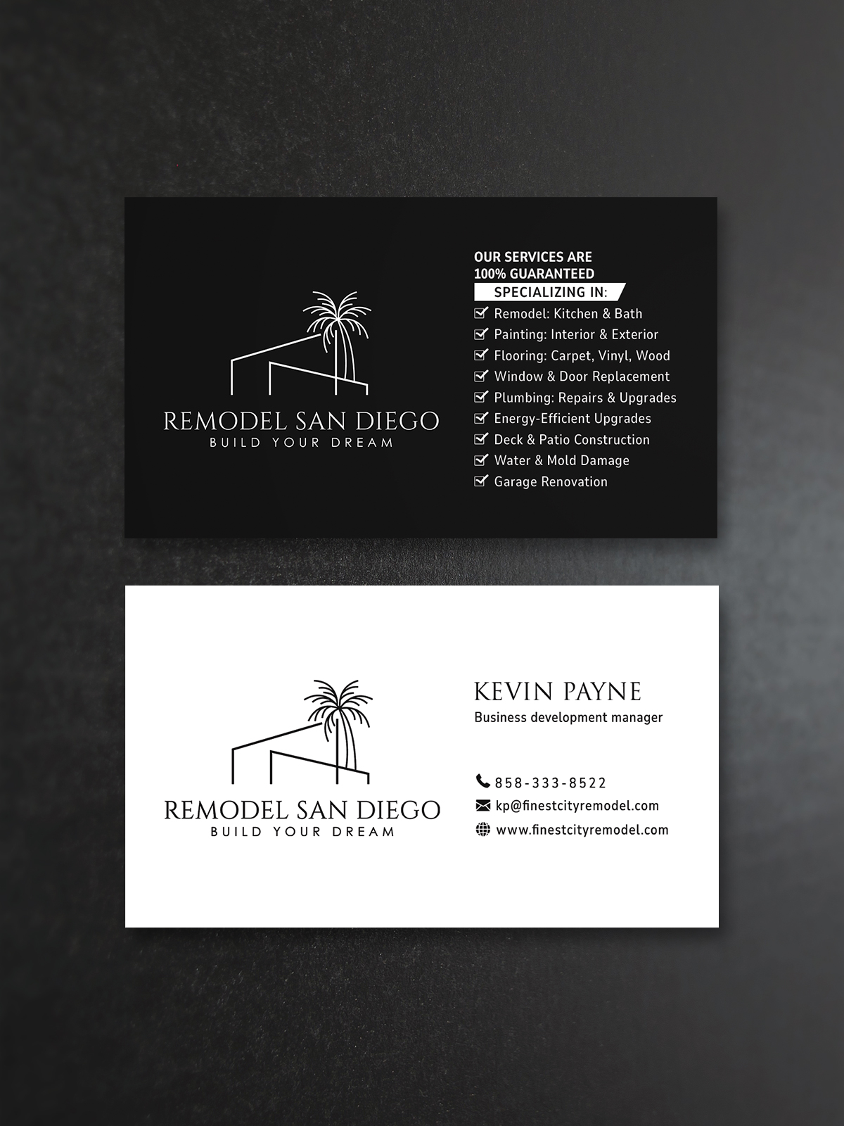Business Card Design by Creative Moon Design for SD Pro Team | Design #33282718
