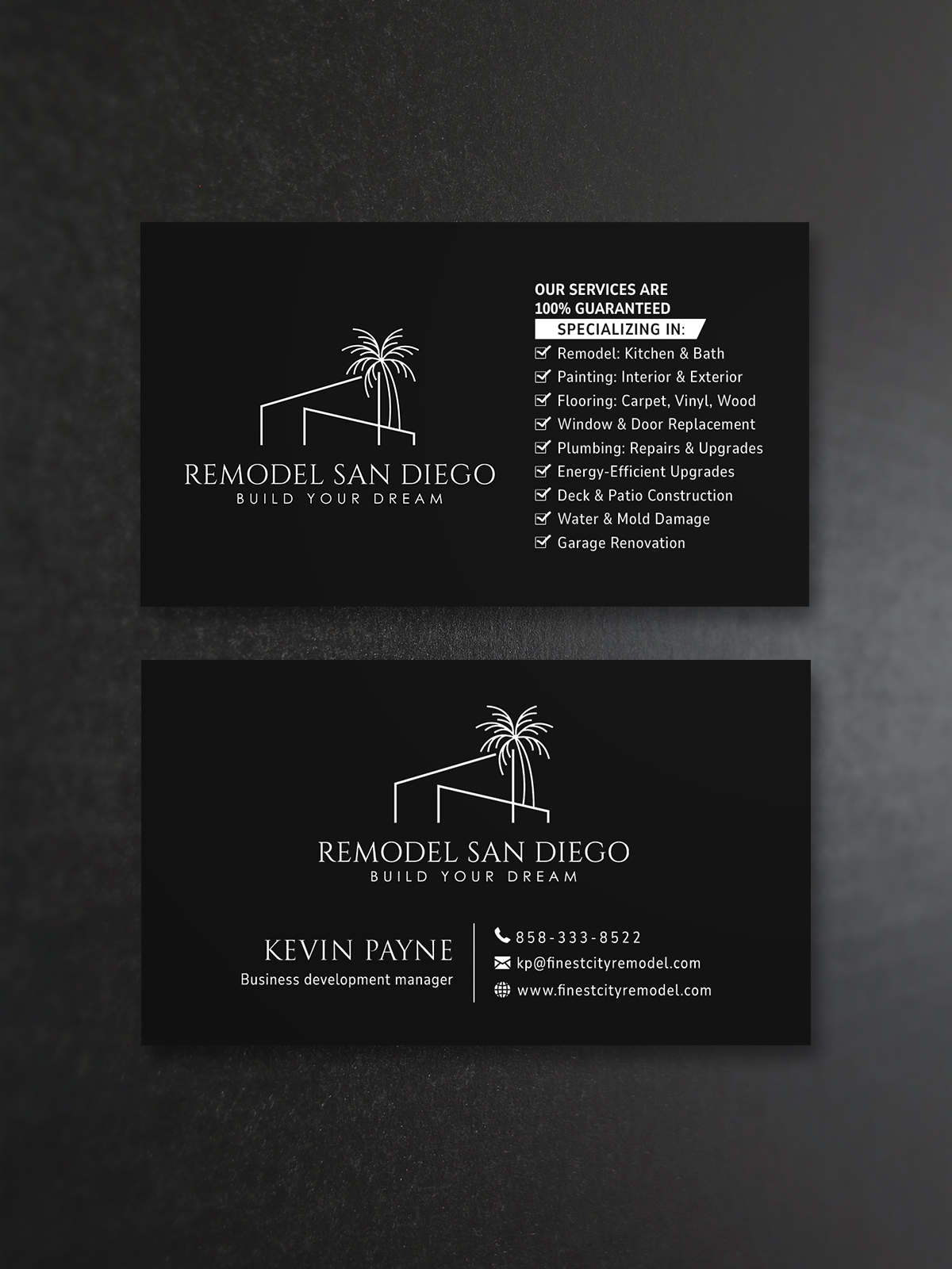 Diseño de Tarjeta de Presentación por Creative Moon Design para SD Pro Team | Diseño #33282719