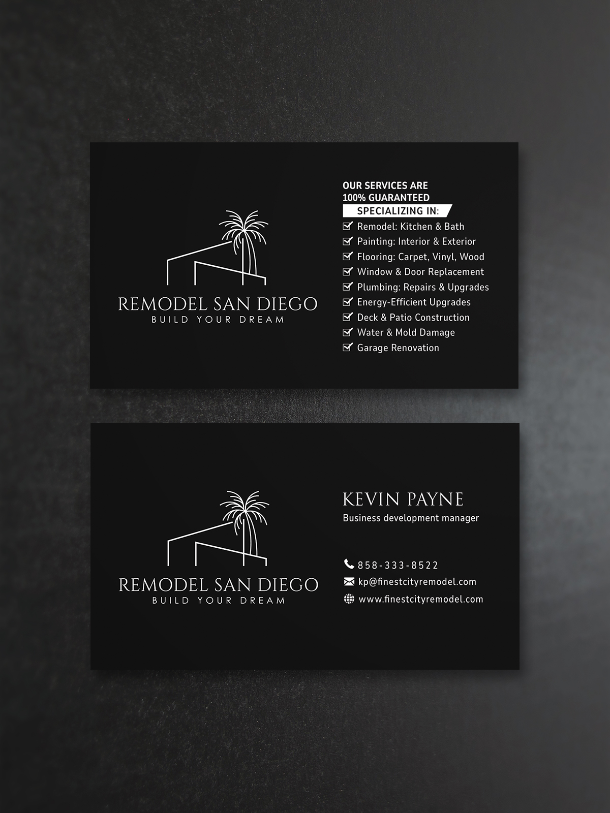 Diseño de Tarjeta de Presentación por Creative Moon Design para SD Pro Team | Diseño #33282720