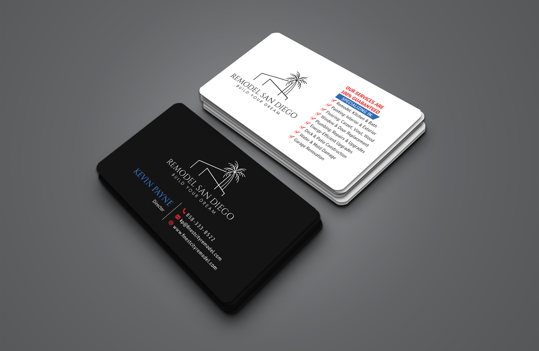 Diseño de Tarjeta de Presentación por Creative Moon Design para SD Pro Team | Diseño #33287886