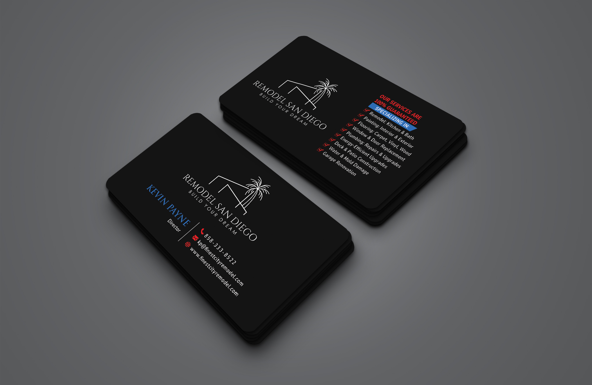 Design de Carte de Visite par Creative Moon Design pour SD Pro Team | Design #33287888
