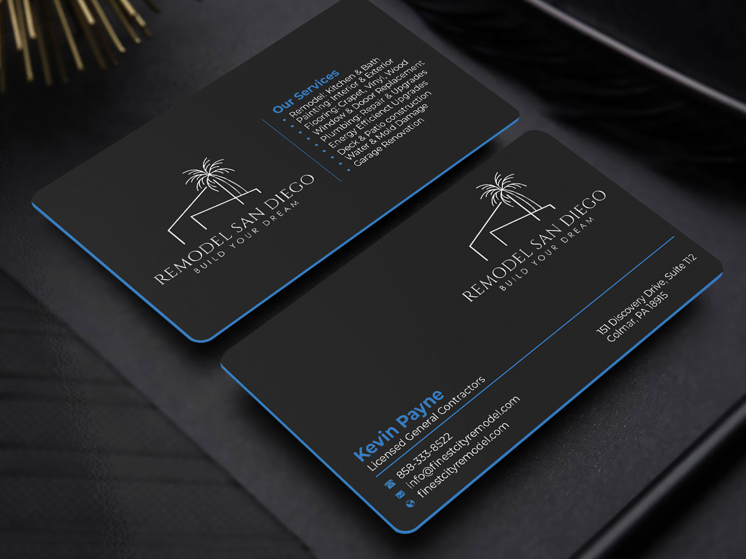 Business Card Design by Graphixpointt for SD Pro Team | Design #33283299