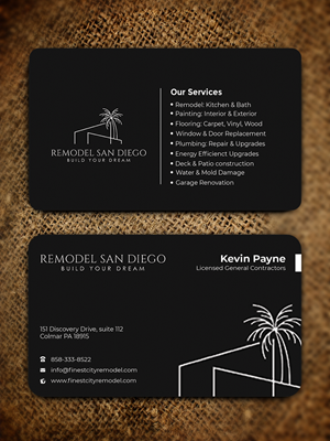 Business Card Design by Graphixpointt for SD Pro Team | Design: #33284321