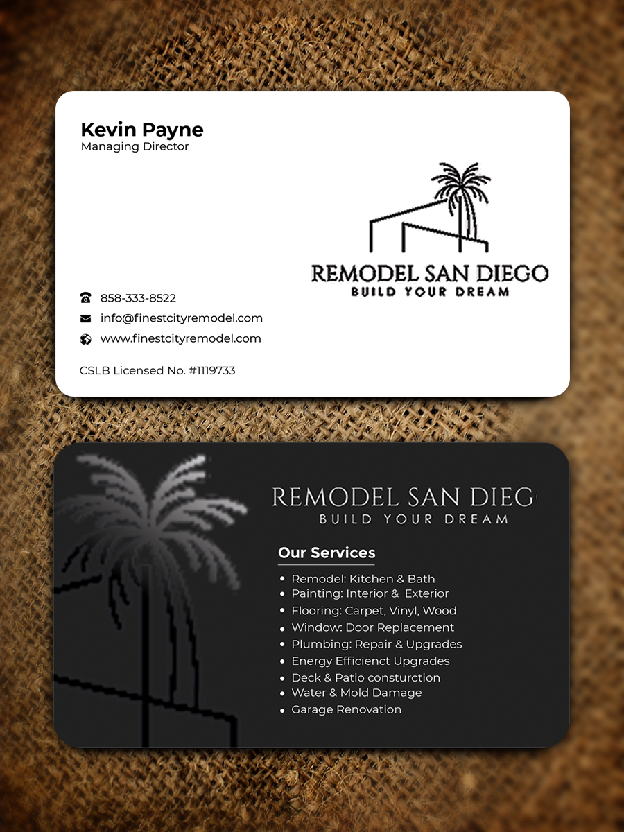 Visitenkarten-Design von Graphixpointt für SD Pro Team | Design #33287558