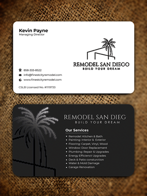 Visitenkarten-Design von Graphixpointt für SD Pro Team | Design: #33287558