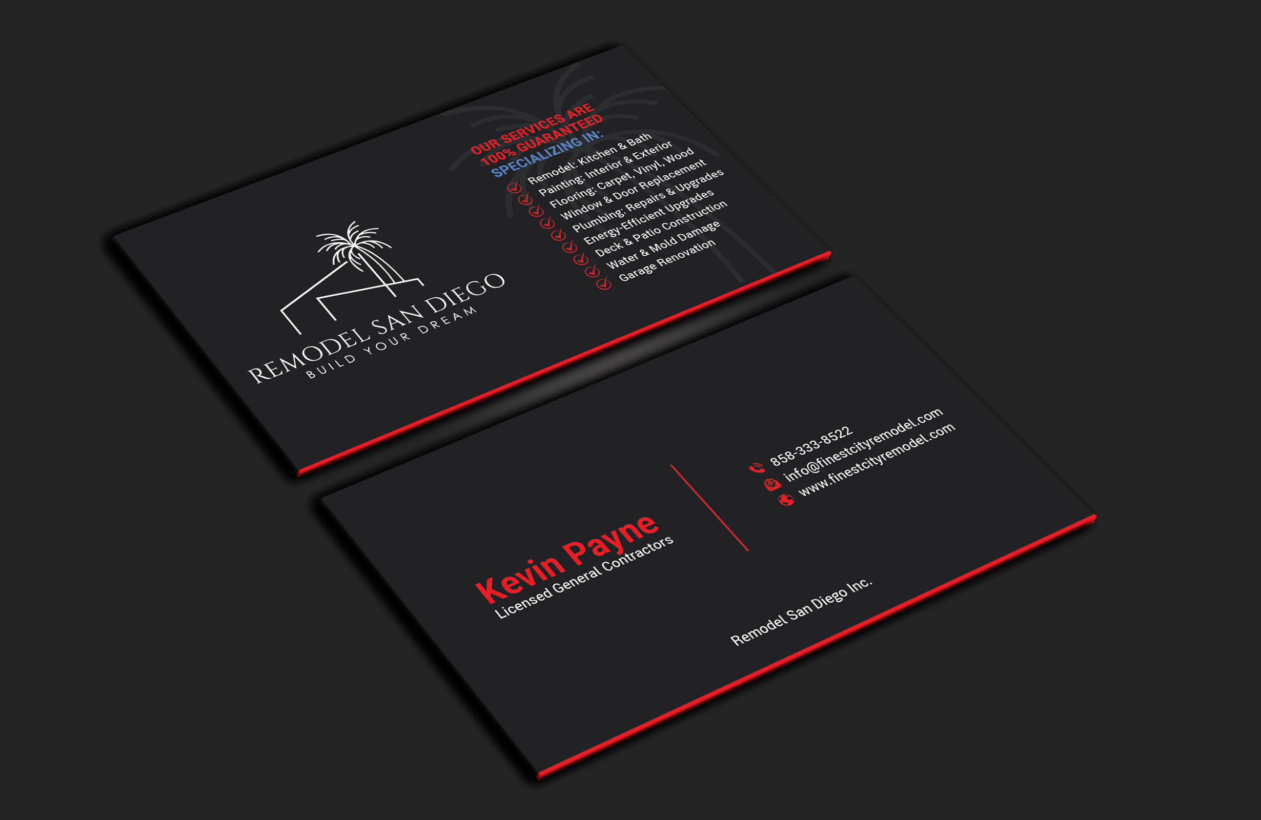 Business Card Design by DesignerShahadat for SD Pro Team | Design #33289121