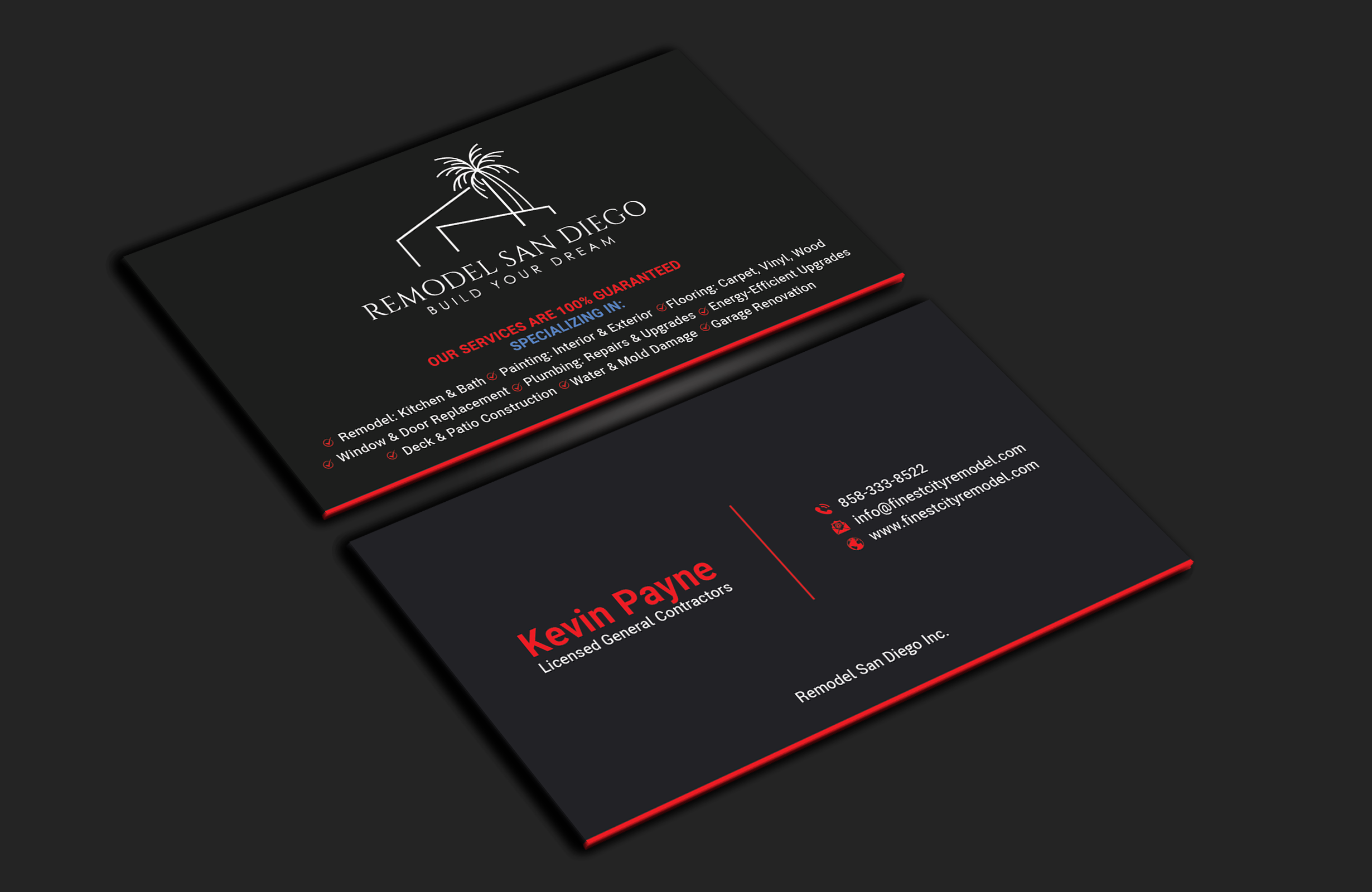 Business Card Design by DesignerShahadat for SD Pro Team | Design #33289132