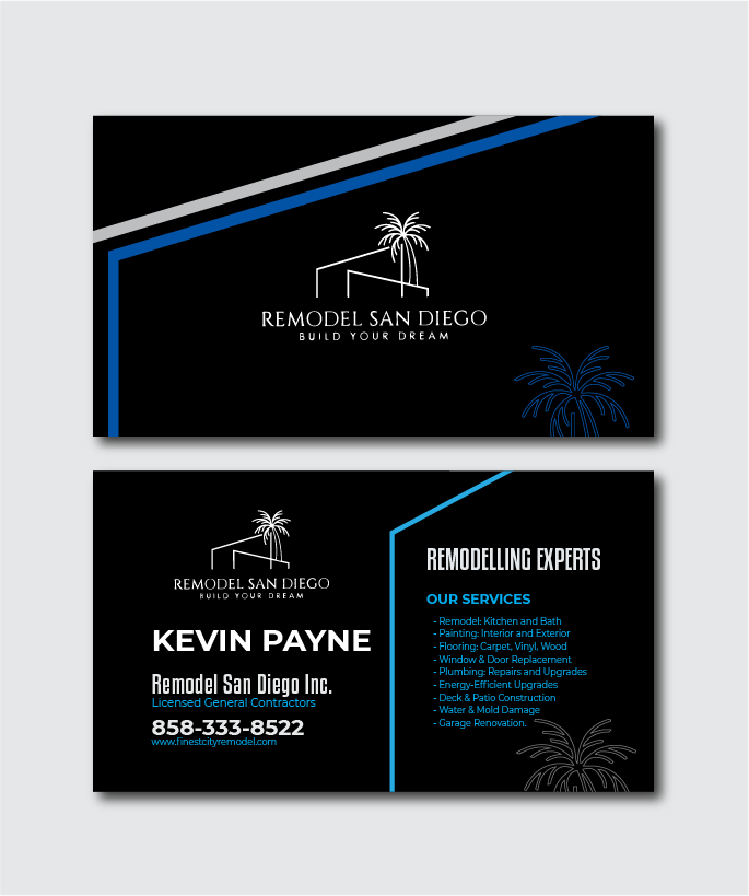 Business Card Design by JohnnydArt for SD Pro Team | Design #33288361