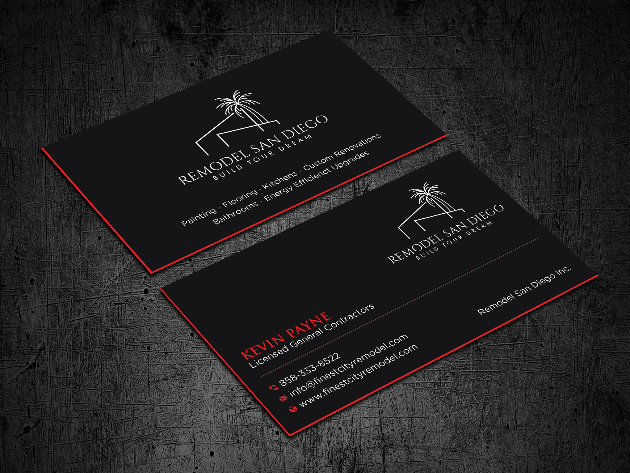 Business Card Design by Uttom 2 for SD Pro Team | Design #33282239