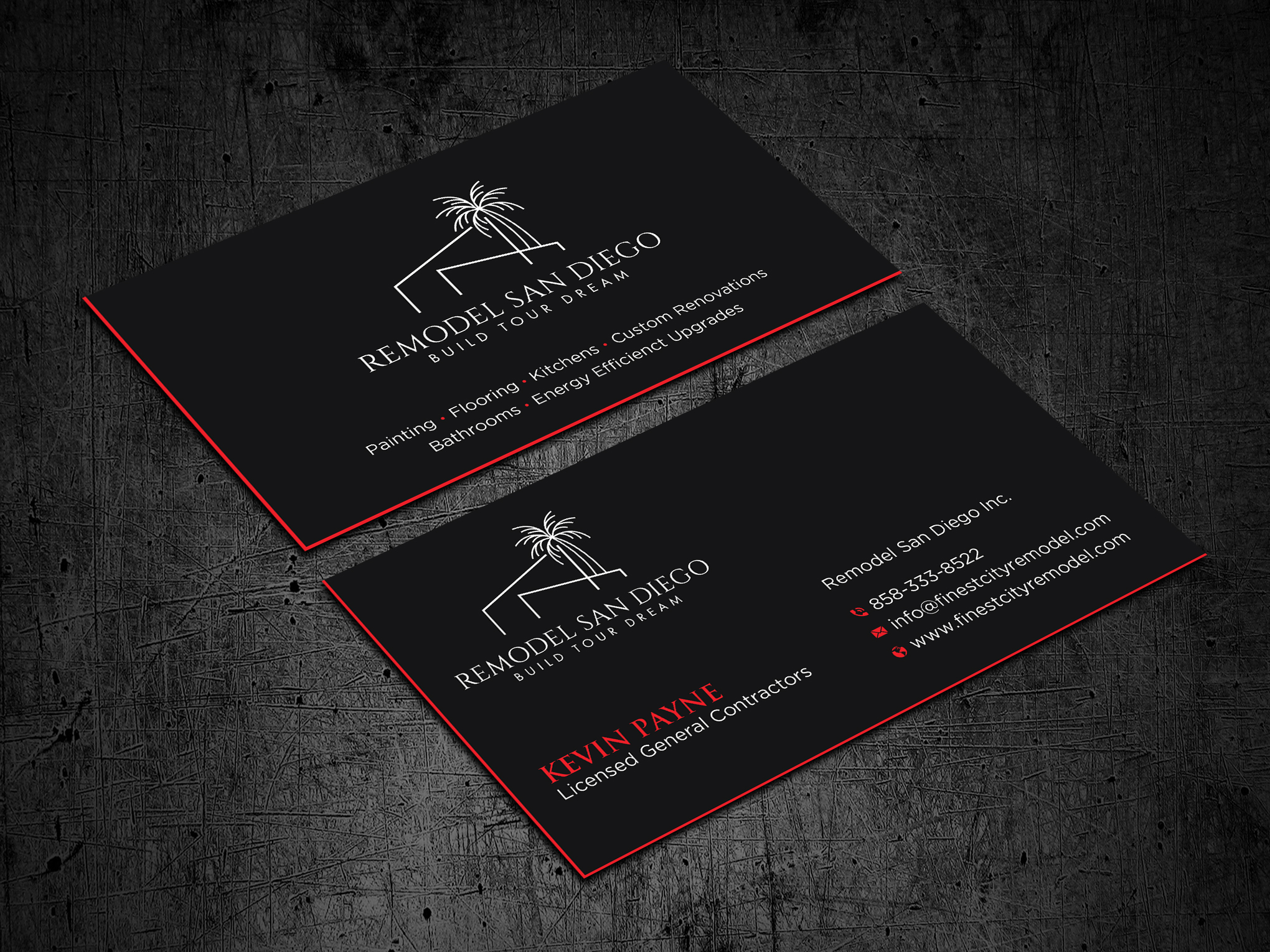 Business Card Design by Uttom 2 for SD Pro Team | Design #33324271