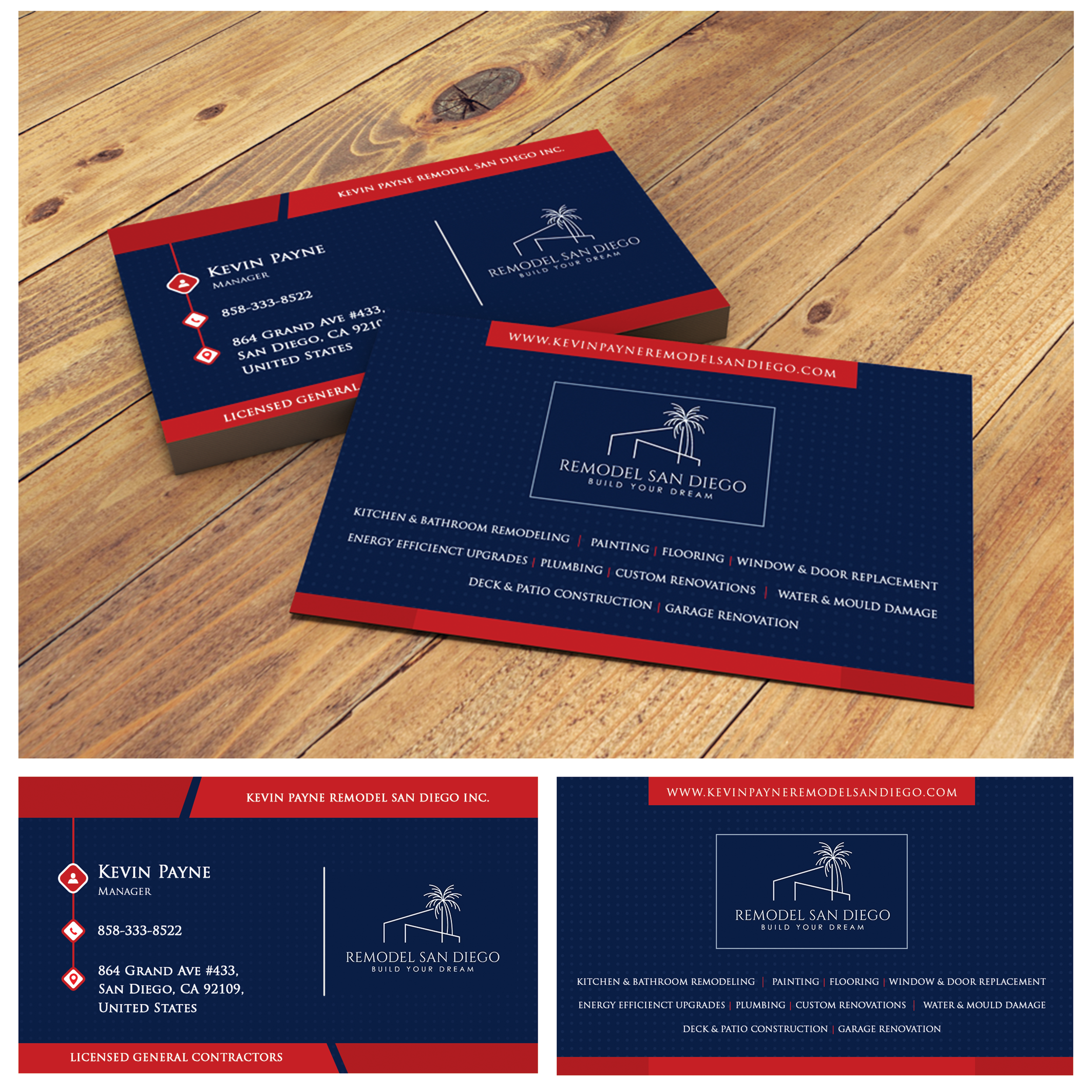 Business Card Design by Creative Slices for SD Pro Team | Design #33322733