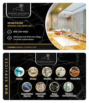 Diseño de Tarjeta de Presentación por Creative Slices para SD Pro Team | Diseño: #33323189