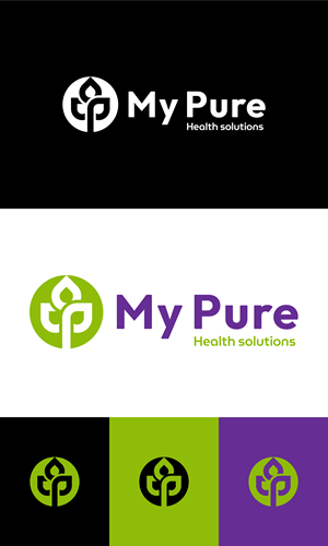 Logo Design by Duvai Studio for MyPure Health Solutions | Design #33291042