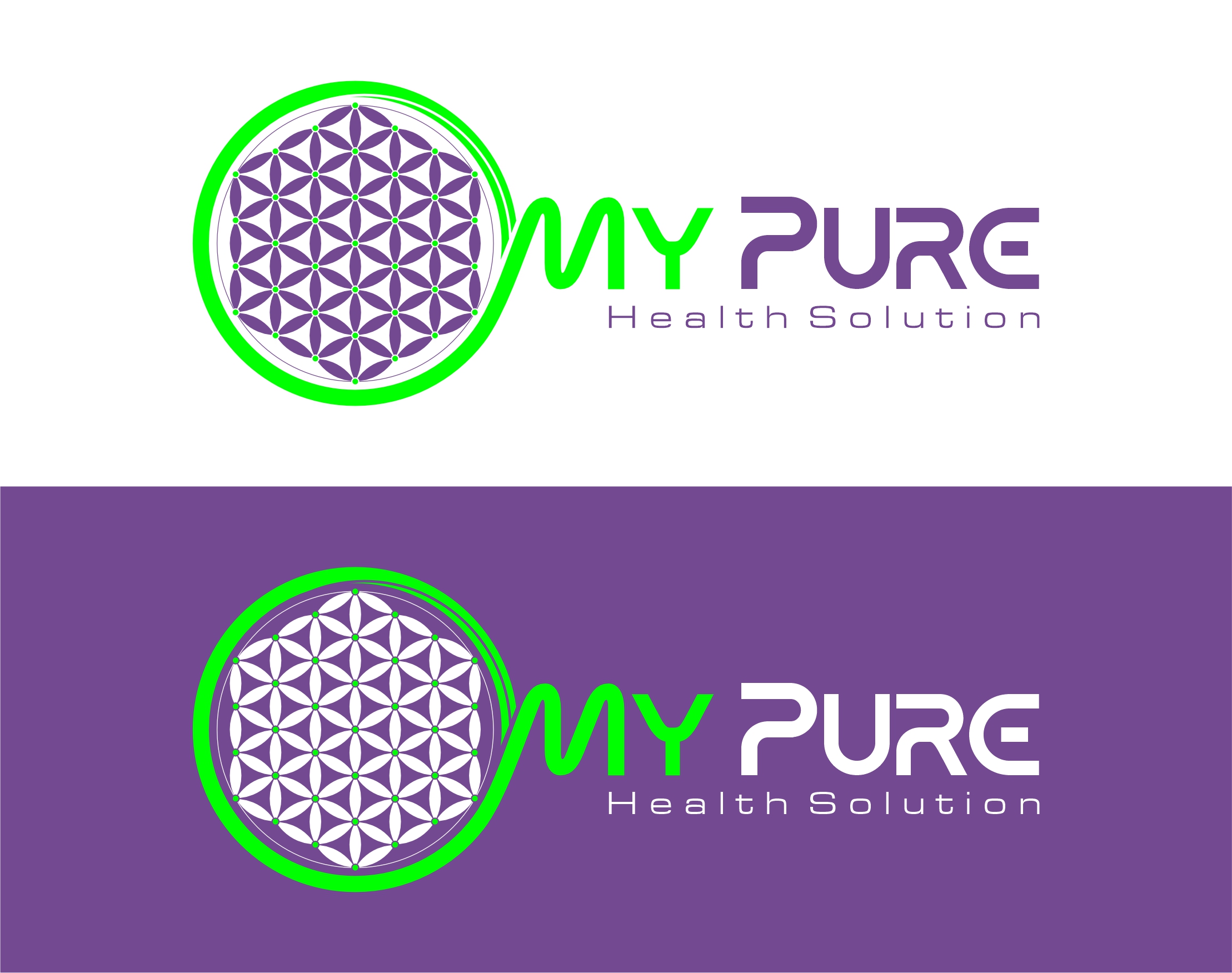 Logo Design by erikdesign for MyPure Health Solutions | Design #33295980