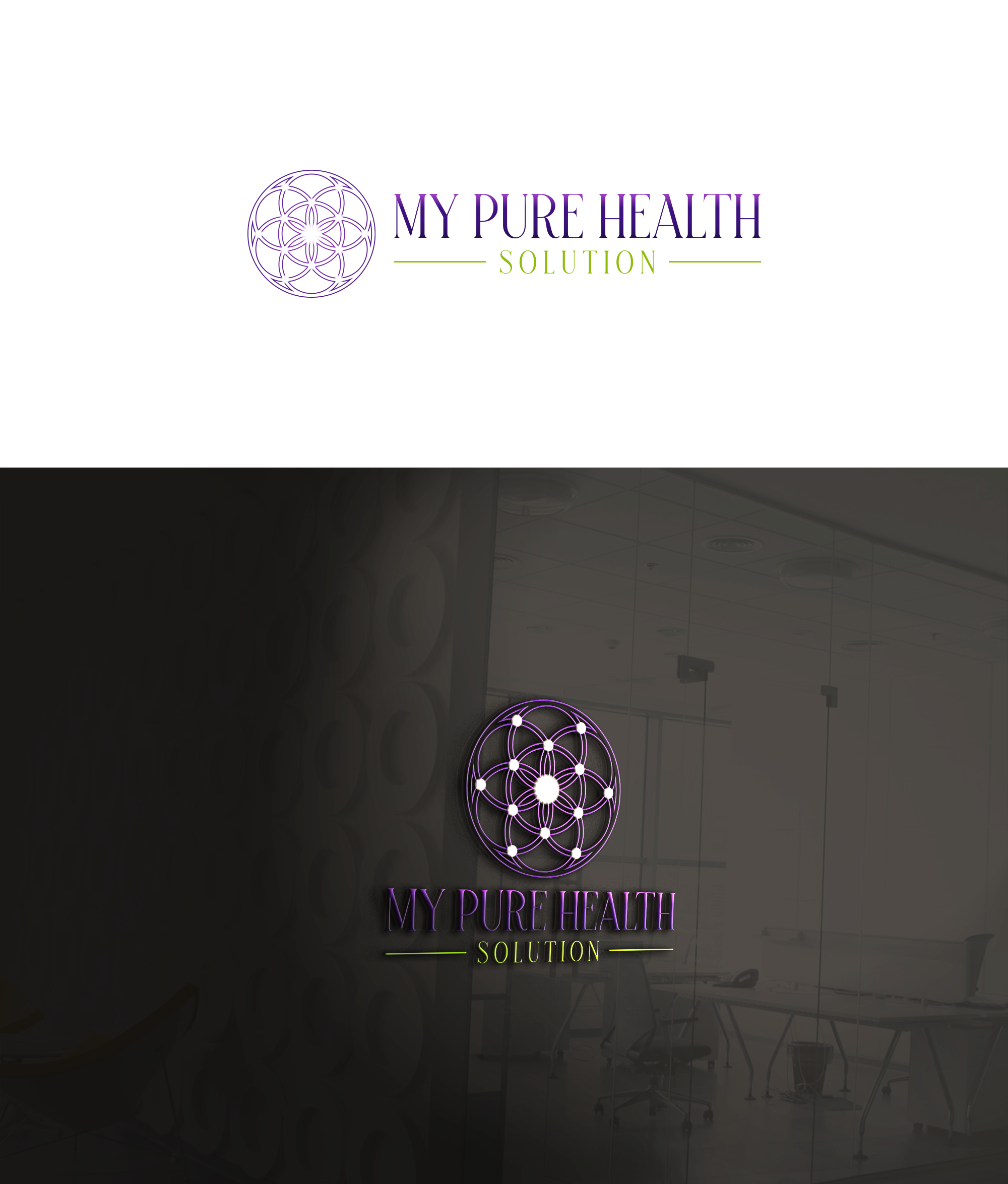 Logo Design by RA-bica for MyPure Health Solutions | Design #33293510