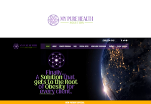 Logo Design by RA-bica for MyPure Health Solutions | Design: #33303666