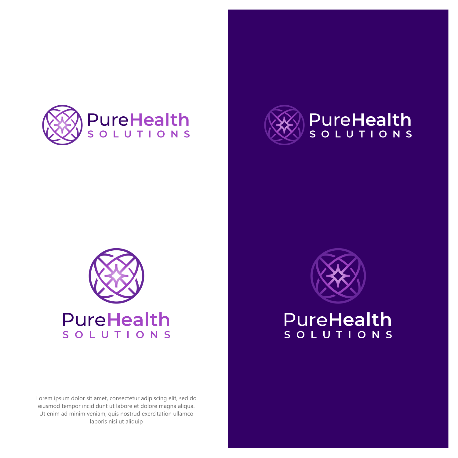 Logo Design by ThiagoB for MyPure Health Solutions | Design #33290273