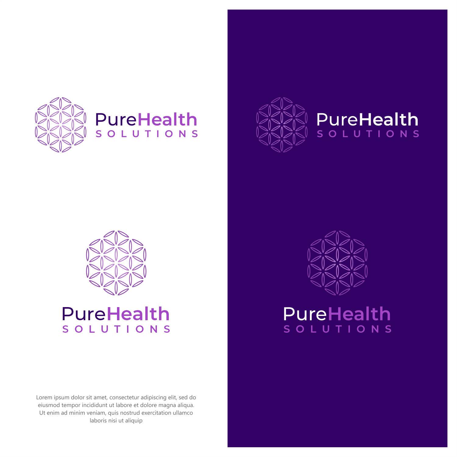Logo Design by ThiagoB for MyPure Health Solutions | Design #33290274