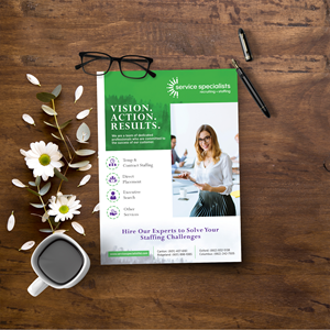 Flyer Design by Sun Creative for Service Specialists | Design: #33295539
