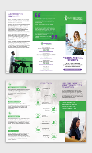 Flyer Design by Sun Creative for Service Specialists | Design: #33296031