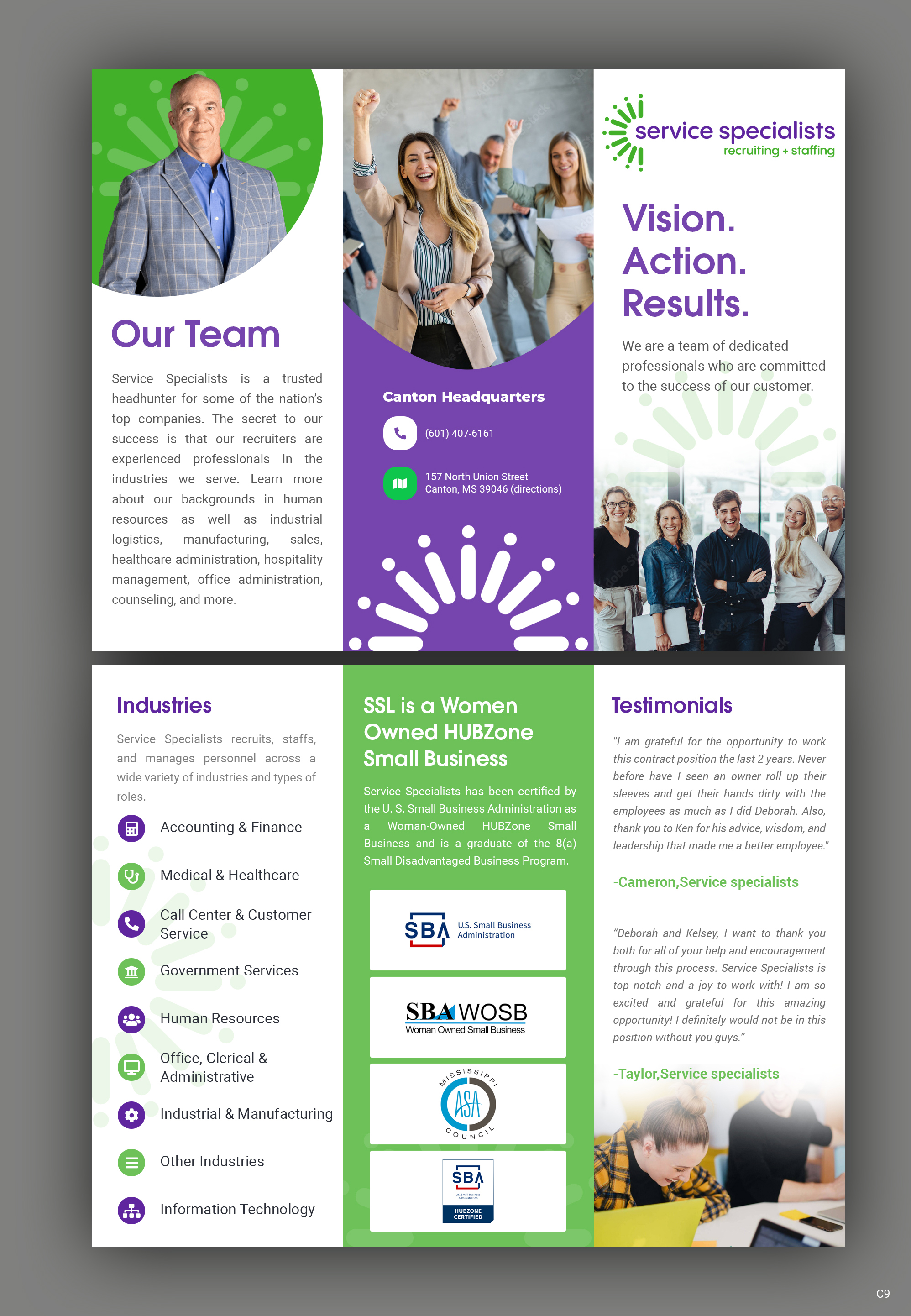 Flyer Design by pb for Service Specialists | Design #33296750