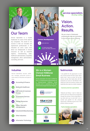 Flyer Design by pb for Service Specialists | Design: #33296750