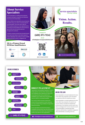 Flyer Design by pb for Service Specialists | Design #33296754
