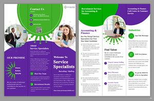 Flyer Design by pb for Service Specialists | Design: #33296763