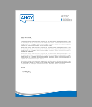 Stationery Design by LAXMI DESIGNHUB for Shipping Protection Ship Services | Design: #33300570