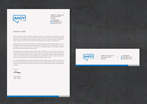 Stationery Design by chandrayaan.creative for Shipping Protection Ship Services | Design: #33301057