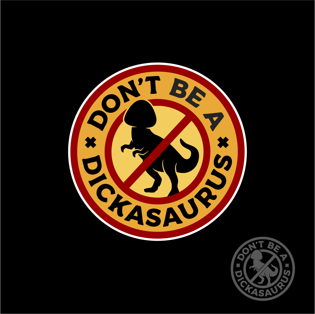 Diseño de Logo por design.picnic para Don't be a Dickasaurus | Diseño #33292123