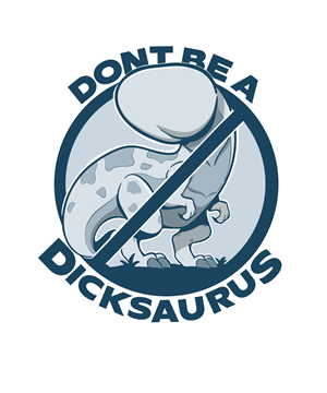 Logo-Design von Ducc für Don't be a Dickasaurus | Design: #33332570