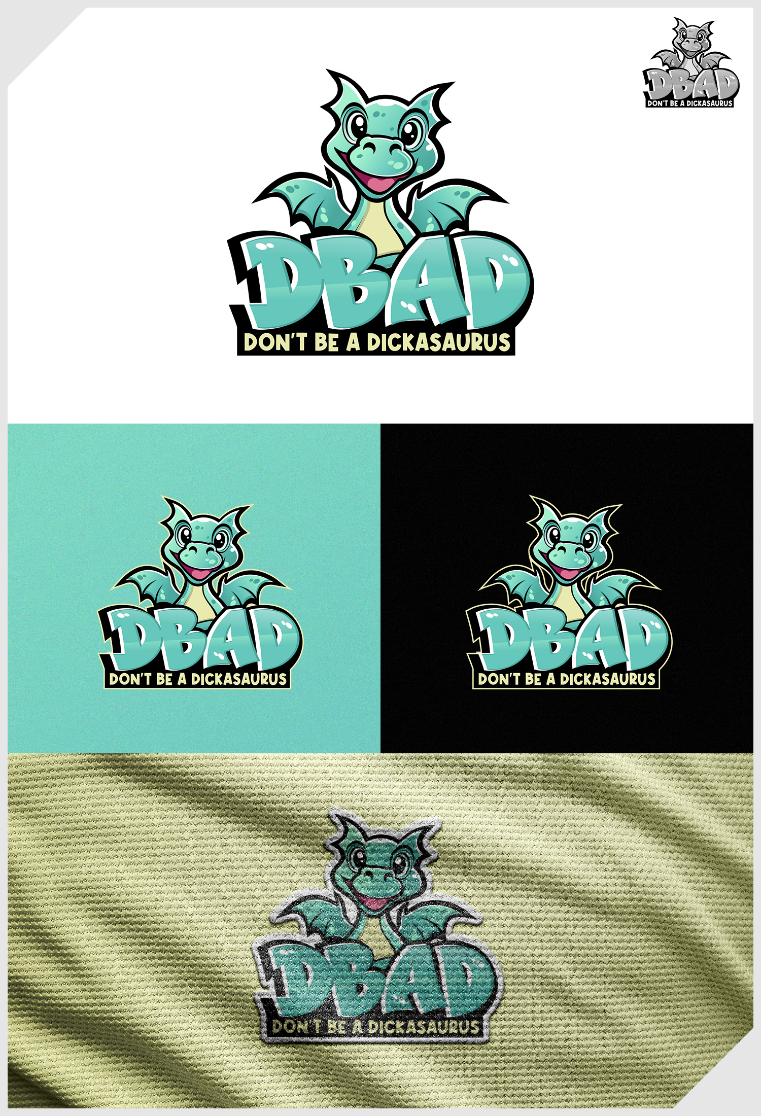 Logo Design by IDesign1606 for Don't be a Dickasaurus | Design #33299976