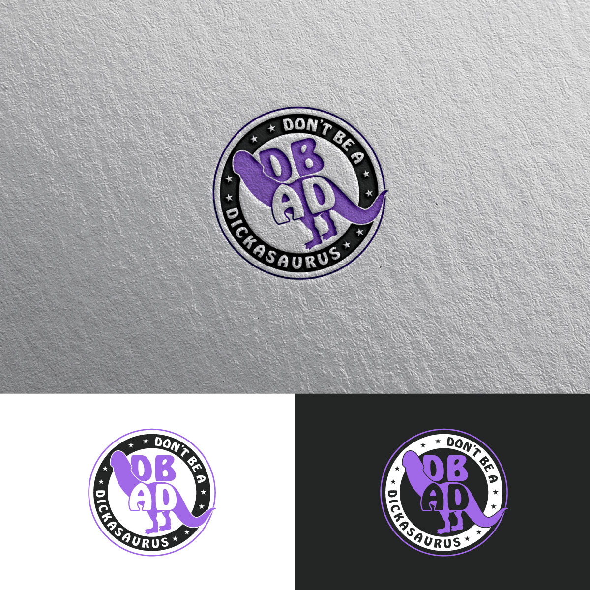 Logo Design by chris Ray for Don't be a Dickasaurus | Design #33291381