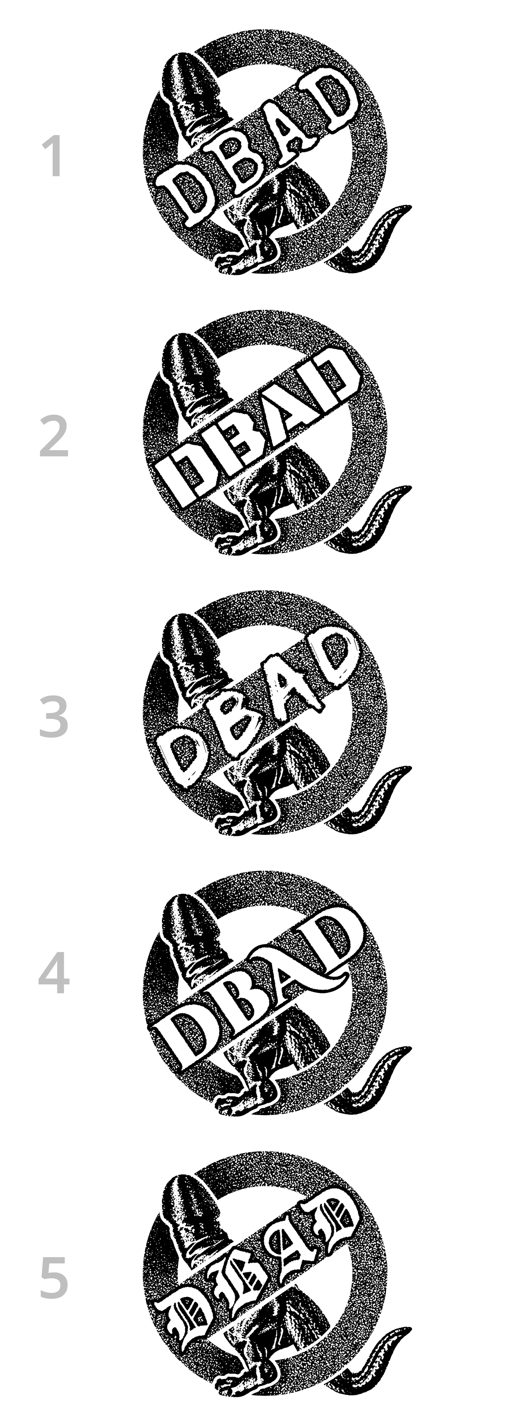 Logo Design by Oleksandr Tovarkov for Don't be a Dickasaurus | Design #33512807