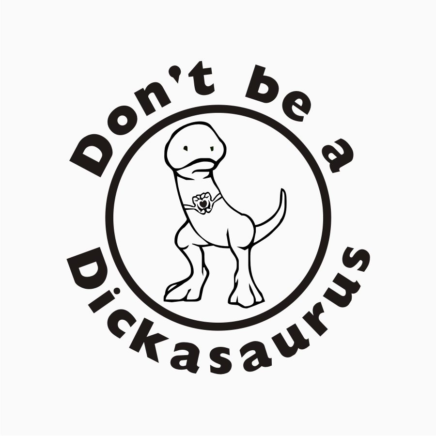 Diseño de Logo por gray mind para Don't be a Dickasaurus | Diseño #33332788