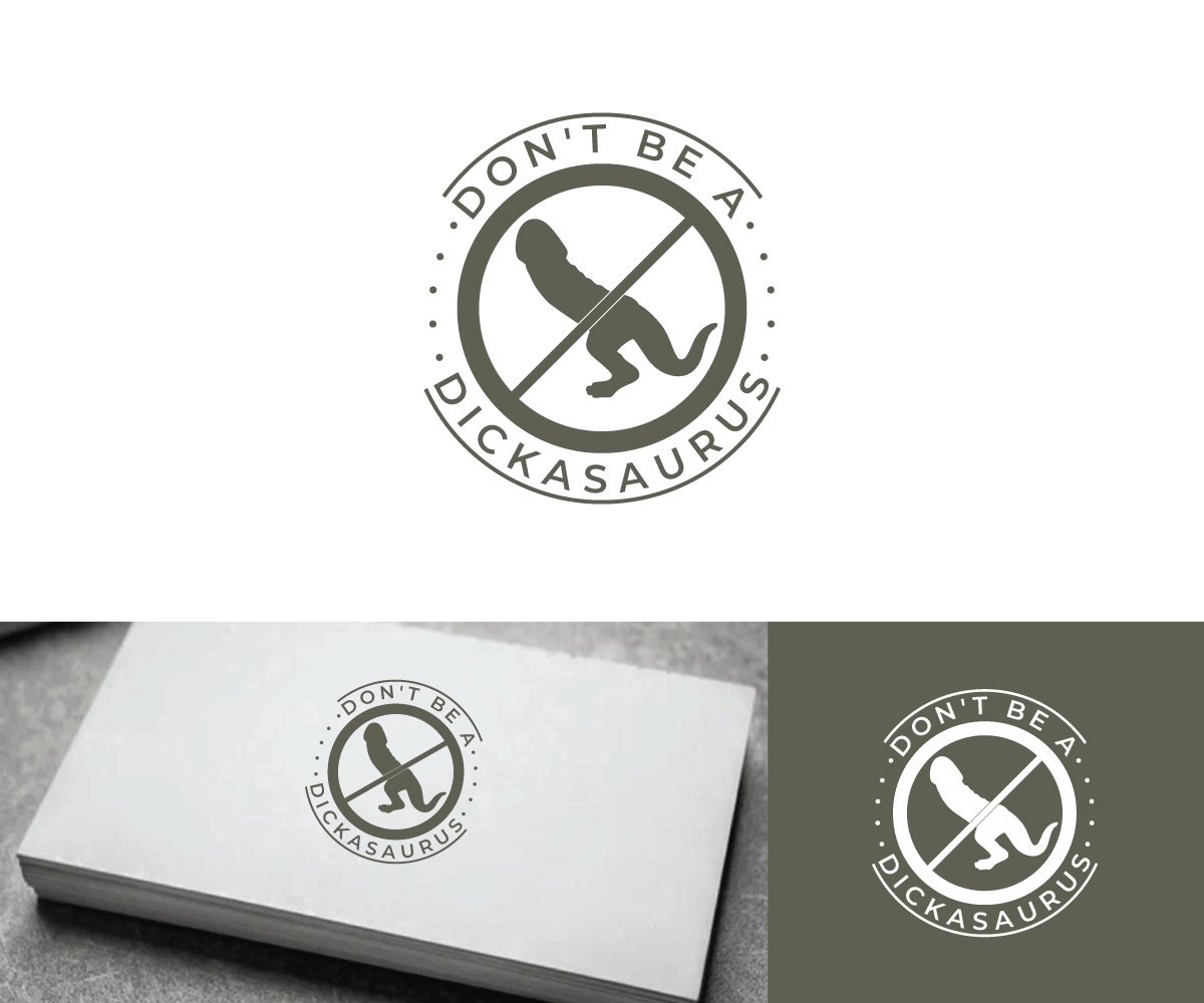 Logo-Design von Ansh Design für Don't be a Dickasaurus | Design #33301453