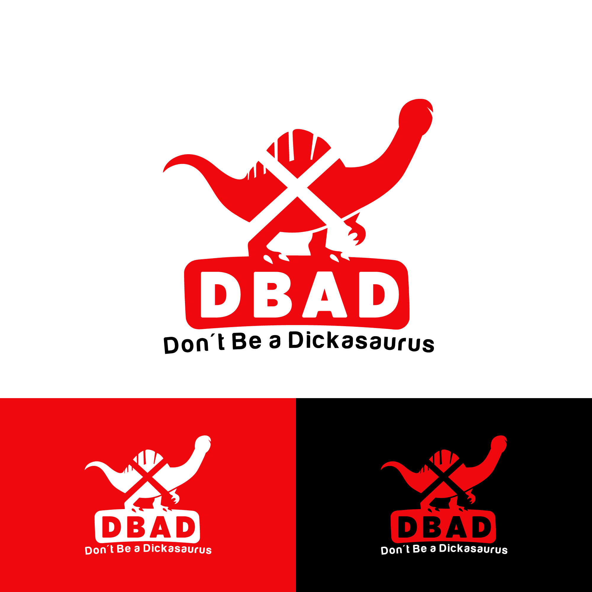 Diseño de Logo por BerhasilKabeh para Don't be a Dickasaurus | Diseño #33327582