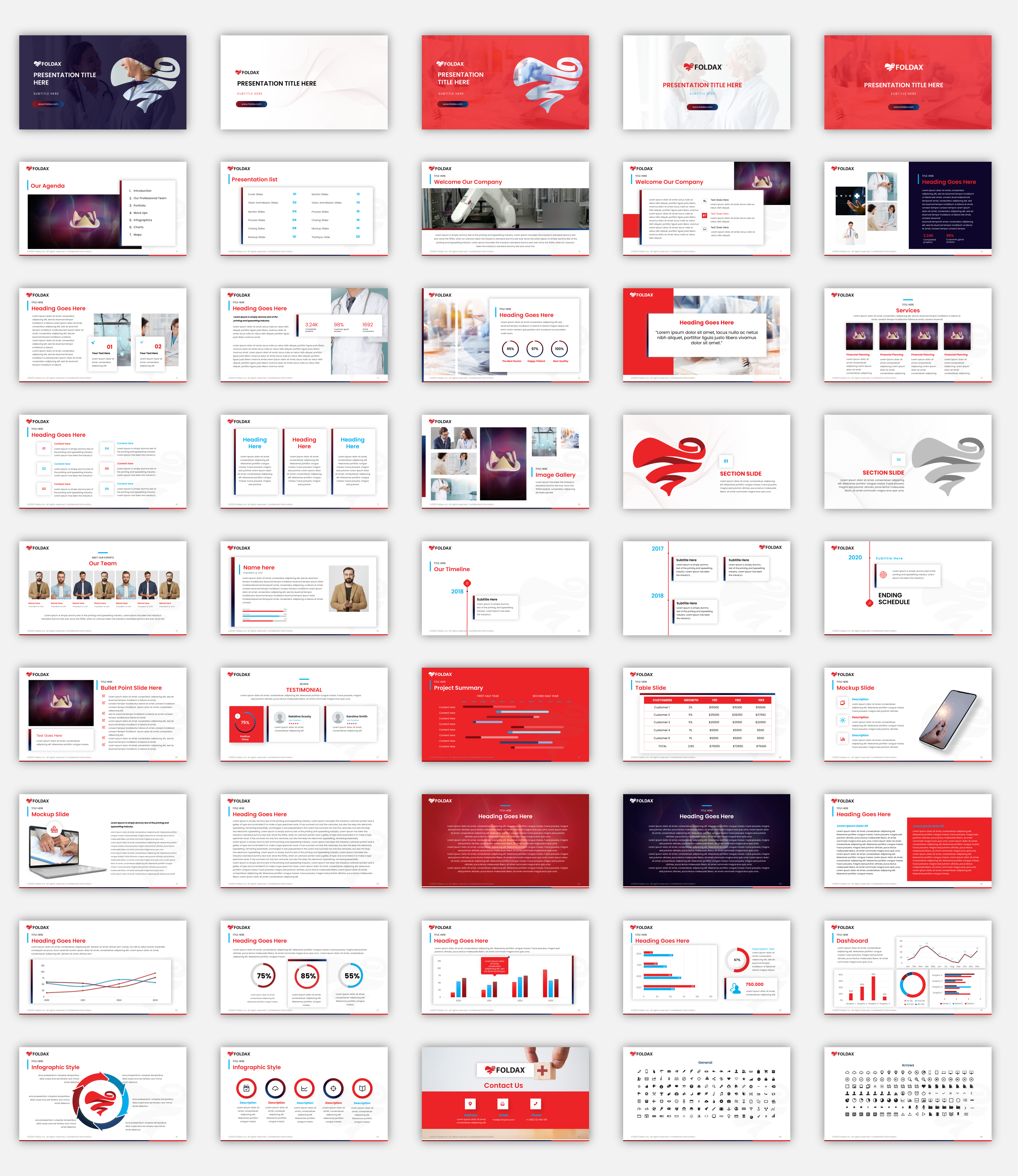 PowerPoint Design by MNTK for Foldax | Design #33303461