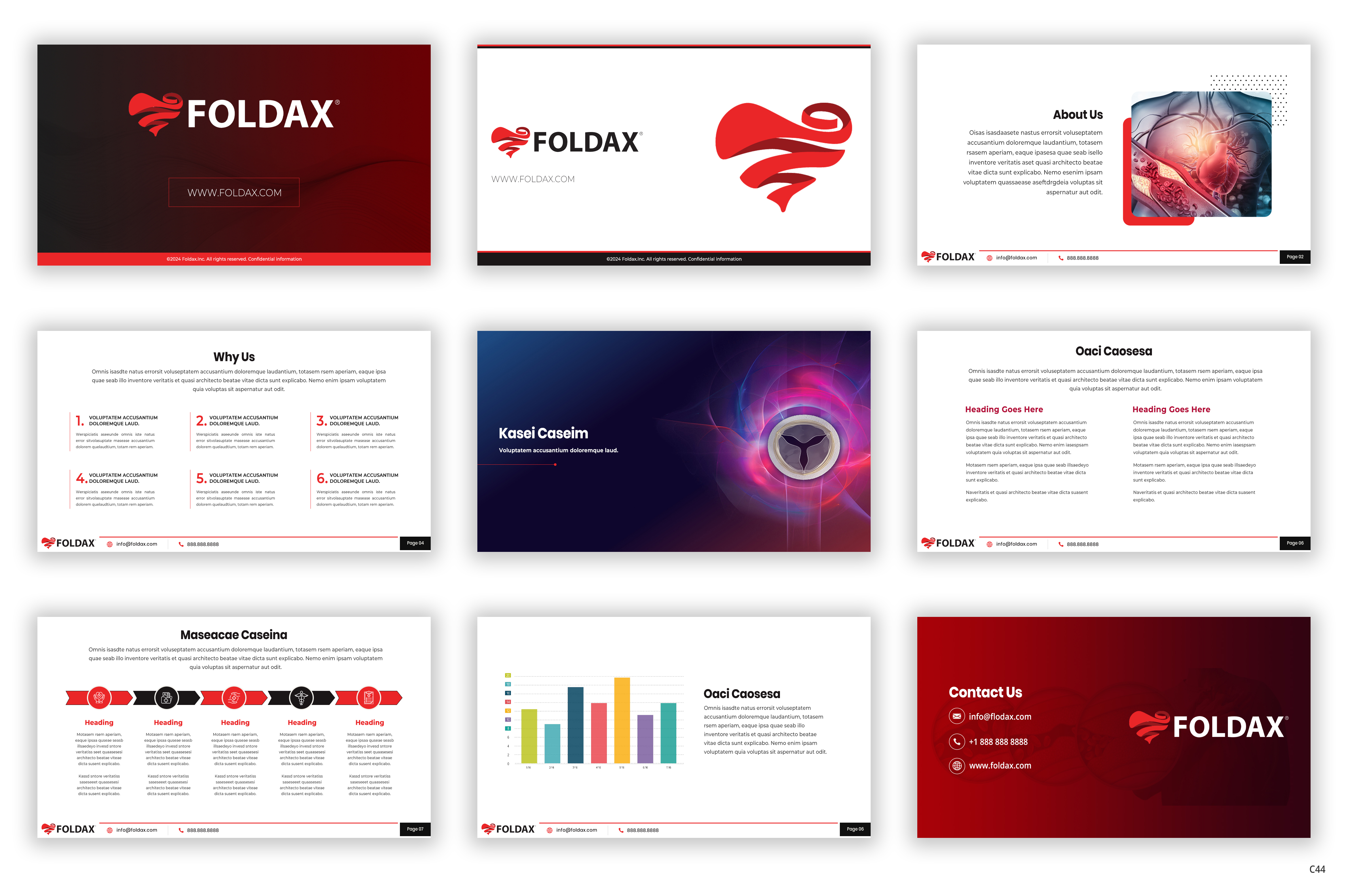 PowerPoint Design by pb for Foldax | Design #33302861