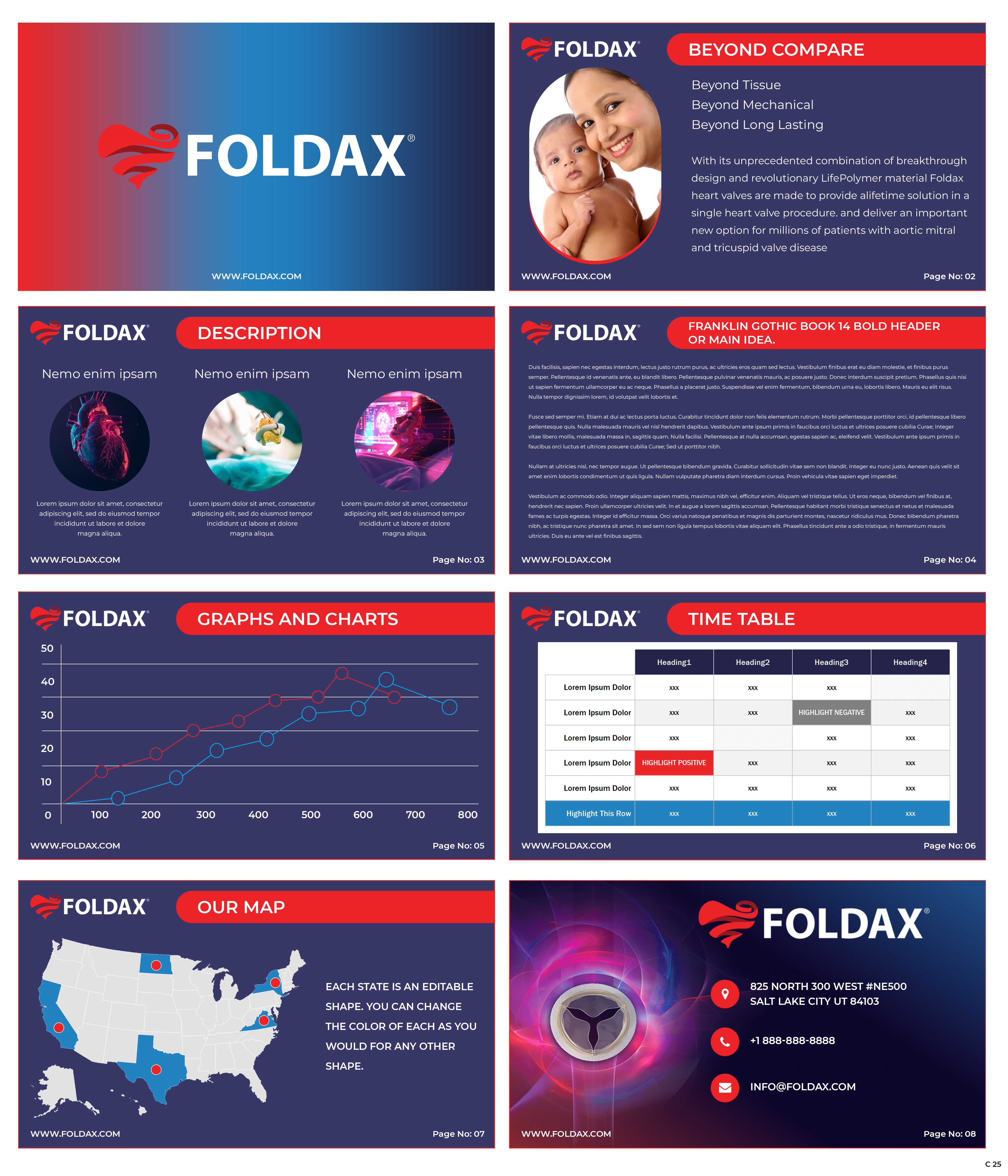 PowerPoint Design by pb for Foldax | Design #33302865