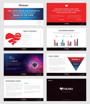 PowerPoint Design by pb for Foldax | Design: #33309143