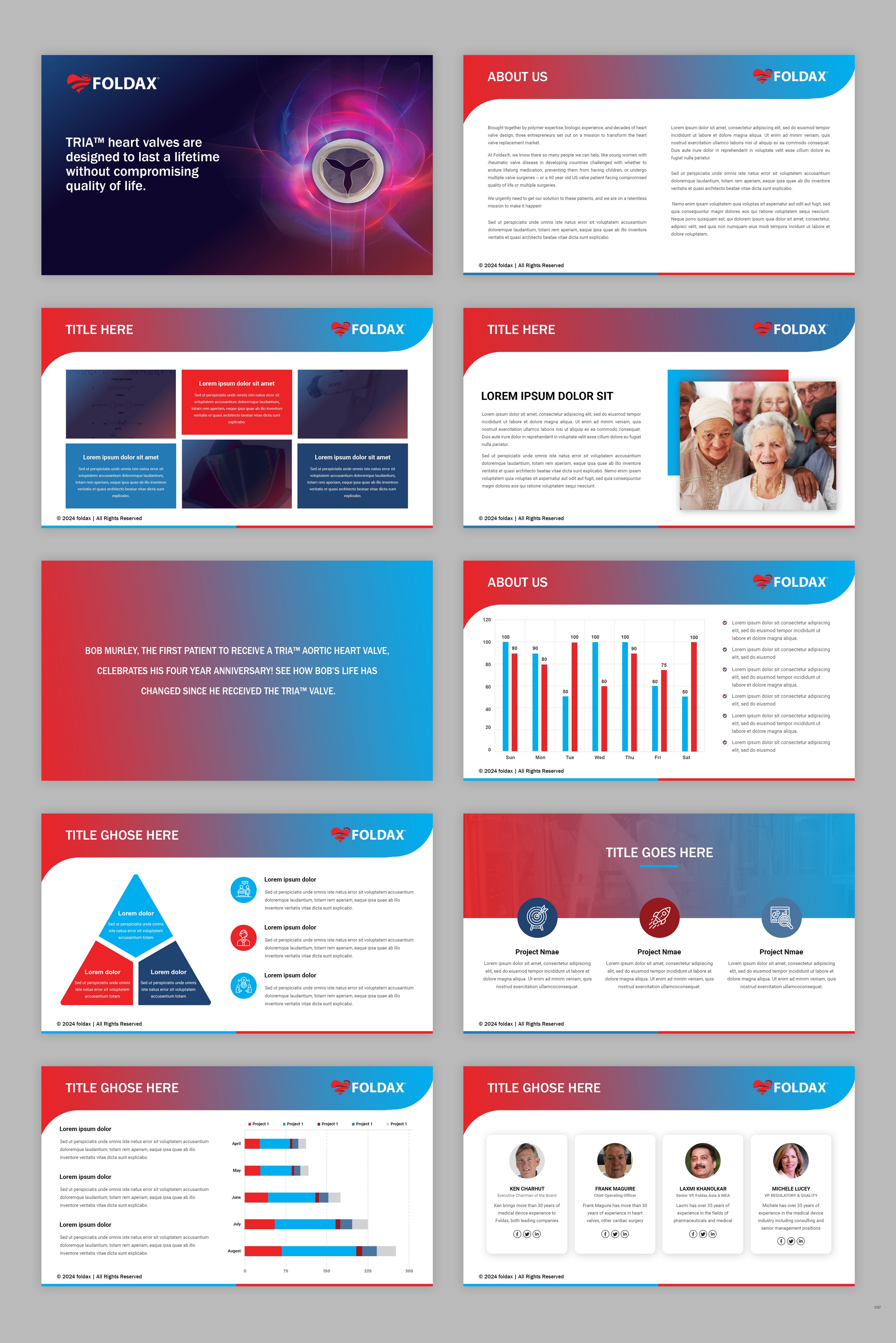 PowerPoint Design by pb for Foldax | Design #33309144