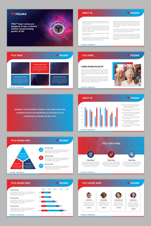 PowerPoint Design by pb for Foldax | Design: #33309144