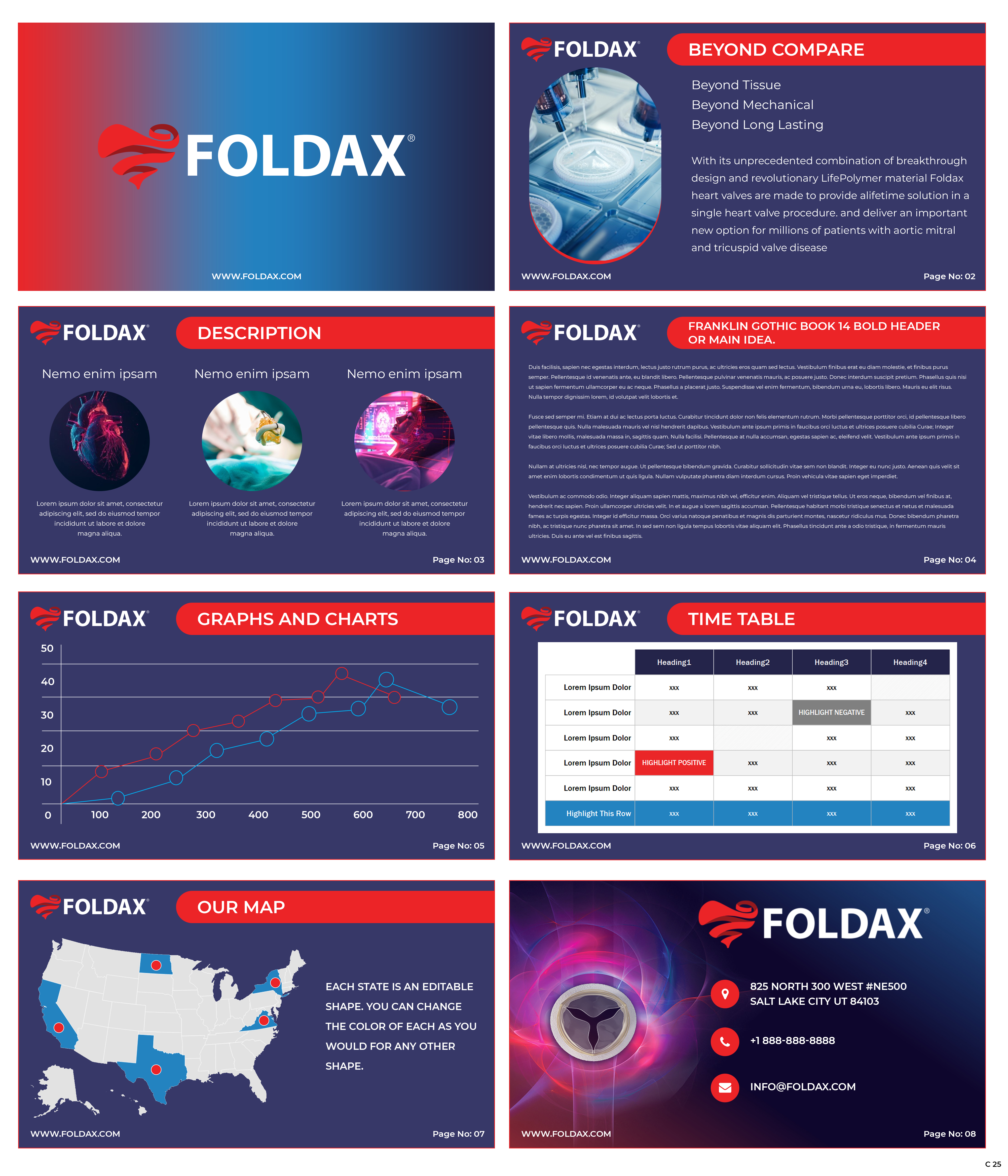 PowerPoint Design by pb for Foldax | Design #33309146
