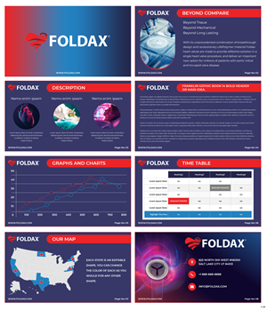 PowerPoint Design by pb for Foldax | Design: #33309146